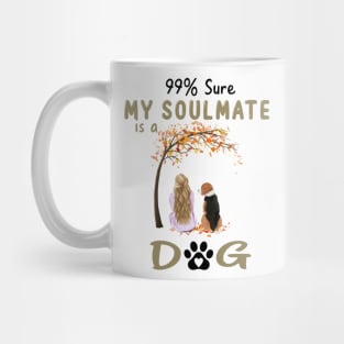 99% Sure My Soulmate Is A Beagle Dog Lover Gift Mug